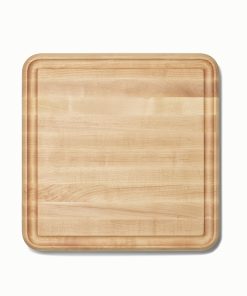 Caraway 12" Prep & Serve Butcher Block / Dual-Sided Square Butcher Block
