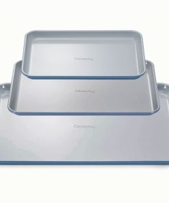 Caraway Baking Sheet Trio18x13"", 15x10"" & 13x9?? Non-Stick Ceramic Sheets