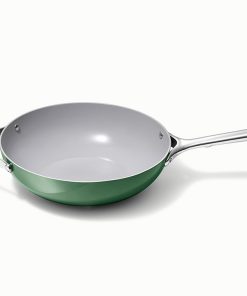 Stir Fry Pan12?? Wok-Inspired Non-Stick Ceramic Pan