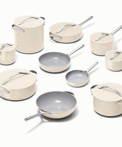 Caraway Cookware, Cookware+ & Minis Duo Set24-Piece Ceramic Set With Complimentary Storage