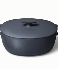 Caraway 8.5 qt Enameled Cast Iron Oval Dutch OvenDurable, Spacious Pot With Excellent Heat Retention