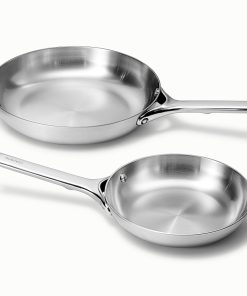 Fry Pan DuoA durable duo of 10.5?? and 8?? pans for all your frying needs.