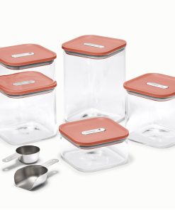 Glass Airtight Container Set13-Piece Set With Complimentary Storage