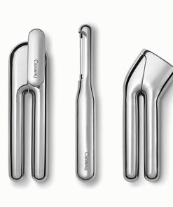 Kitchen Gadget TrioDurable stainless steel for opening and peeling with ease.