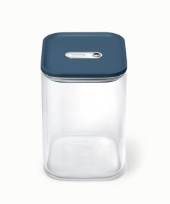 Large Glass Airtight Container4 qt Capacity for Bulk Pantry Essentials