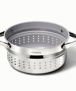 Large SteamerOur non-stick Large Steamer nests in your Dutch Oven for dumpling night.