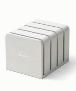 Lid Organizer4-slot magnetic storage system to house any Caraway lid, size & material.