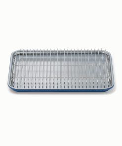 Small Baking & Cooling Duo13x9?? Non-Stick Ceramic Sheet With Steel Rack