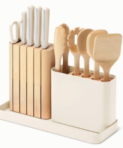 Knife & Utensil SetOnly-the-essentials 14-piece knife & utensil set.