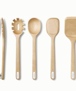 Utensil Set5-Piece FSC-Certified Birch Wood Set